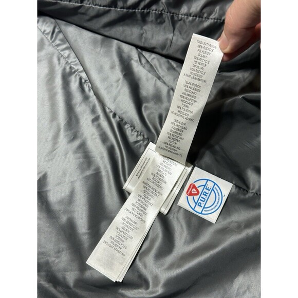 Patagonia Nano Puff Men Vest Size Small 84242 PrimaLoft Full Zip Forge Gray NWT - Picture 8 of 13